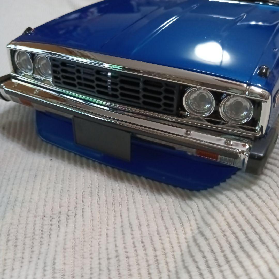 NISSAN SKYLINE ジャパン 1/10 RCカー ボディー ブルー