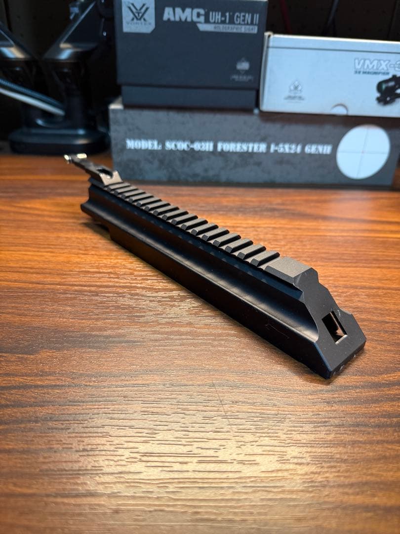 ak用　ダストカバー　マウントレール ブラック