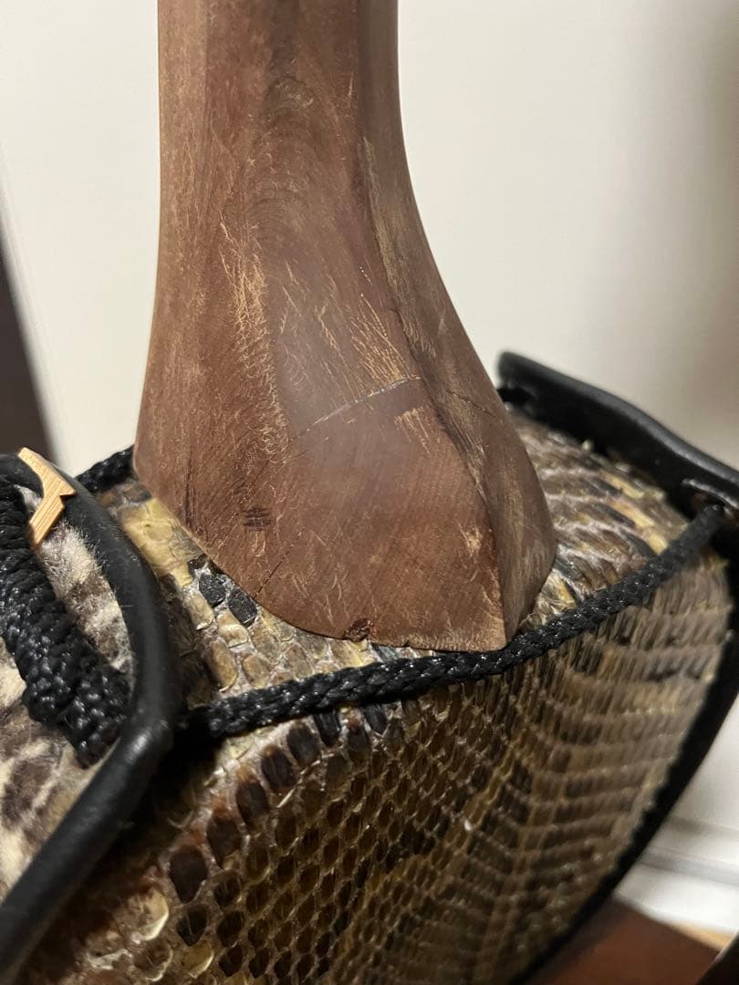 沖縄三線　知念大工　山原ユシの実　488グラム