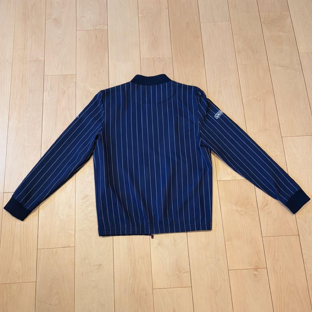 【希少・未使用】LACOSTE ジョコビッチモデル ピンストライプ ブルゾン