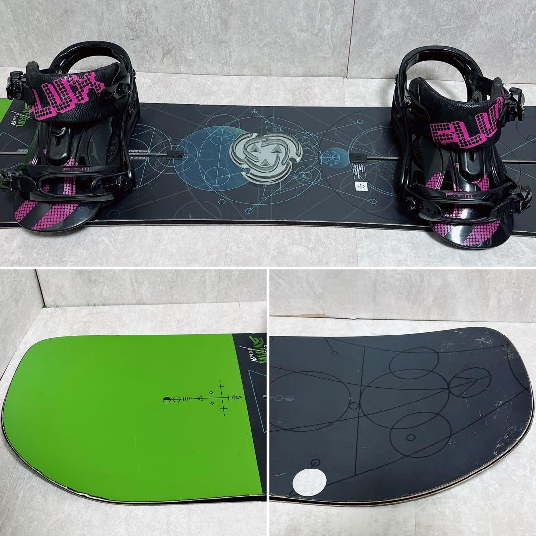 バートン　Burton カスタム フラックス　メンズ　スノーボードセット　02