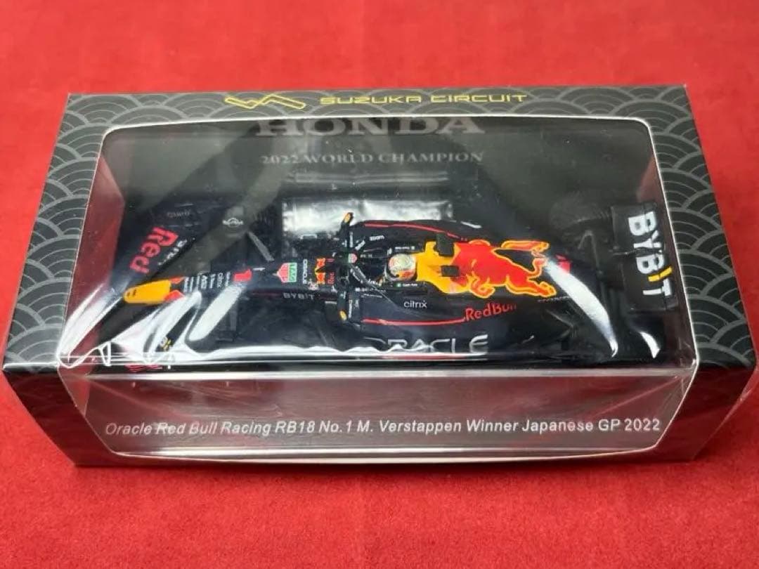 レッドブルMフェルスタッペン1/43日本GP 【鈴鹿サーキット特注】スパーク製