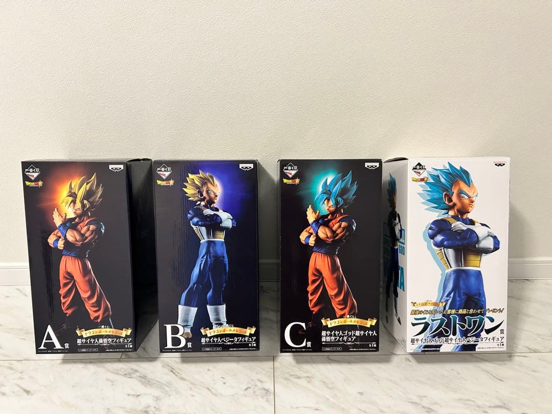 一番くじドラゴンボールメモリーズフィギュア　A賞　B賞　C賞　ラストワン賞