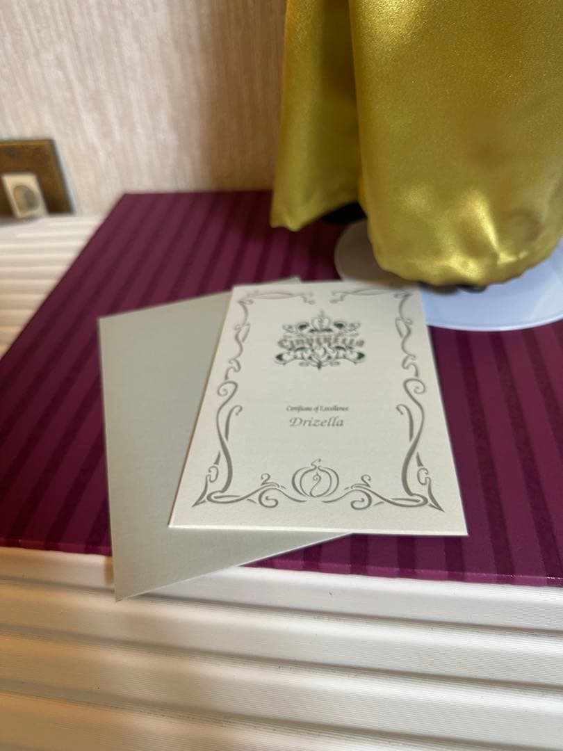 激レア　ディズニーヴィランズ　ヴィンテージ　ビスクドール　ドリゼラ　新品未使用