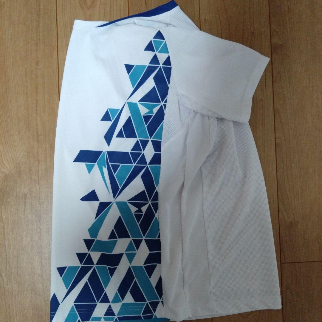 YONEX バドミントン/テニスシャツ　ホワイト/ブルー