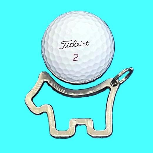 【未使用品】ラージクッキーカッタースコッティドッグマーカー