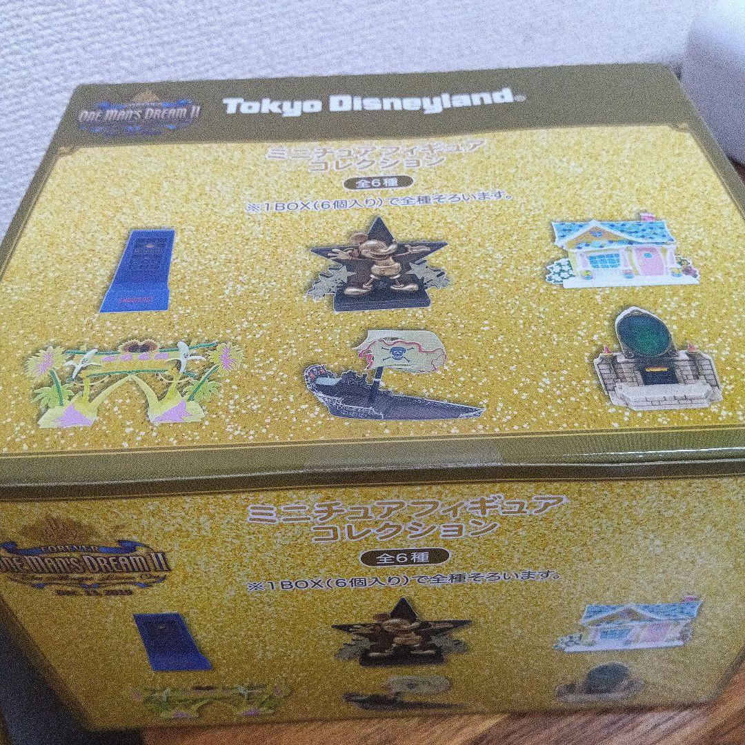 東京ディズニーランド ミニチュアフィギュアコレクション 1BOX（6個入り）
