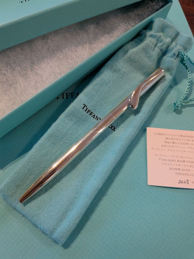 【新品・未使用】Tiffany & Co. エルサ・ペレッティ　ボールペン