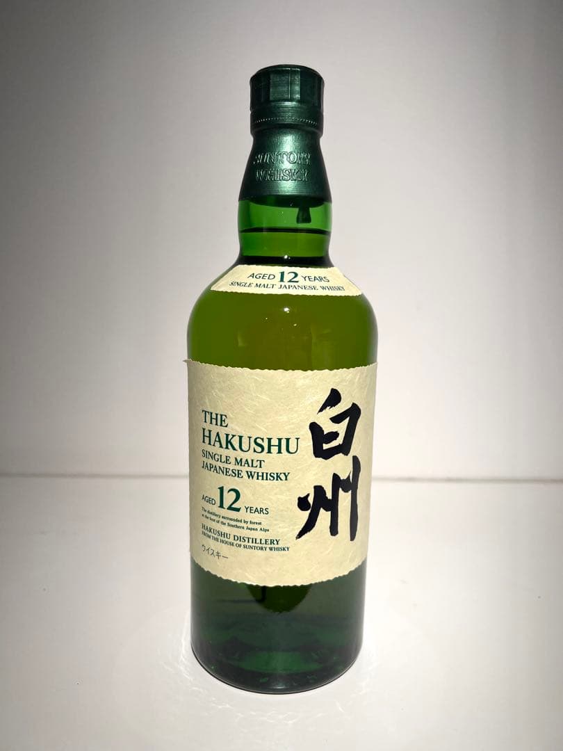 【新品未開封】希少サントリー白州12年700ml 箱無Japan whisky