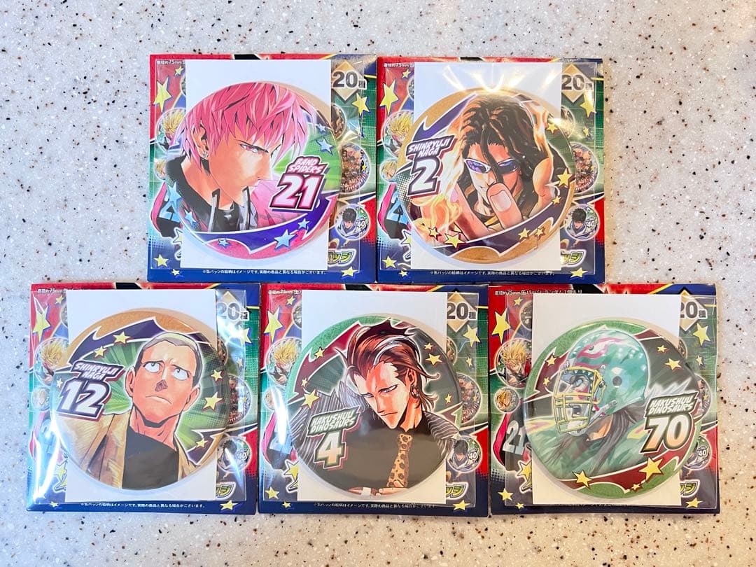 【全種類】アイシールド21 コレクション缶バッジ ジャンプショップ フルコンプ