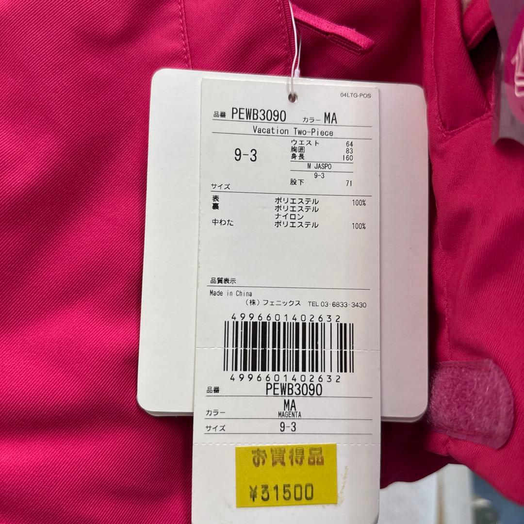 【新品未使用】Pheonix スキーウェア ピンク　93