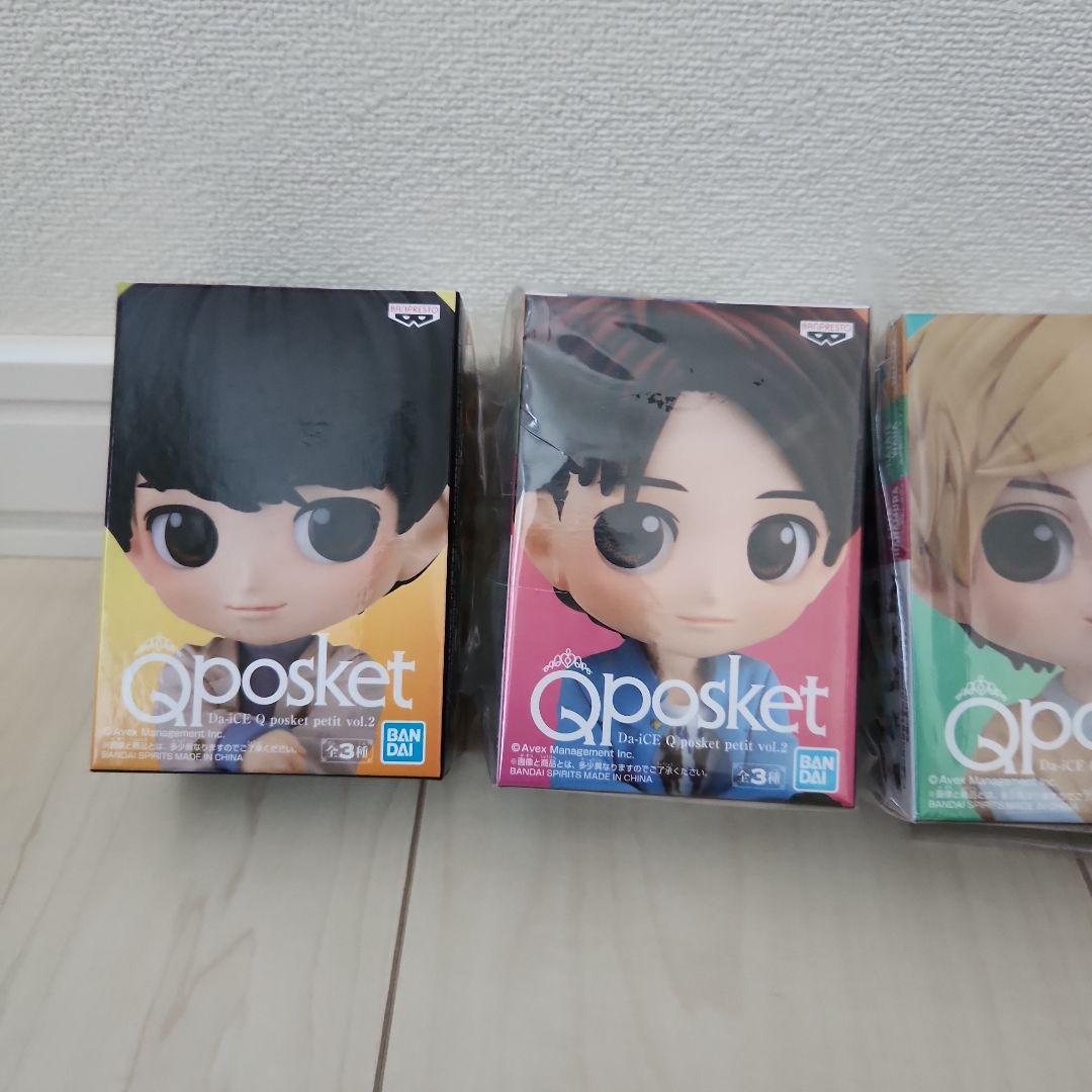 新品未開封 Qposket Da-iCE ダイス ミニフィギュア 5種フルコンプ