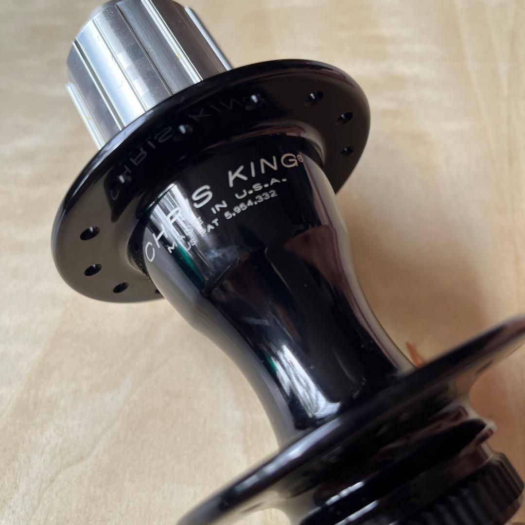 Chris King リアハブ 黒
