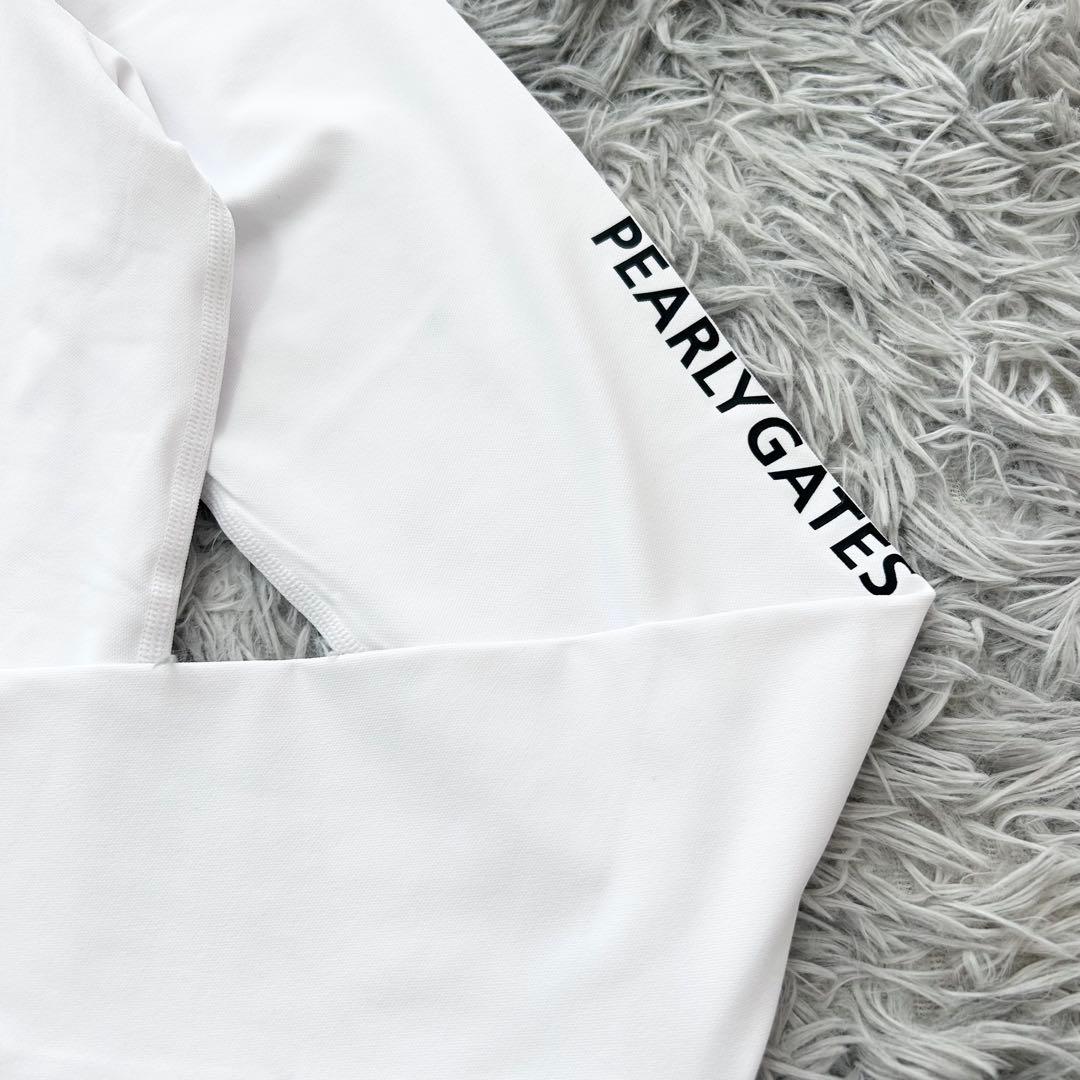 新品　パーリーゲイツ　ハイネック　長袖カットソー　インナー　ホワイト　サイズ4