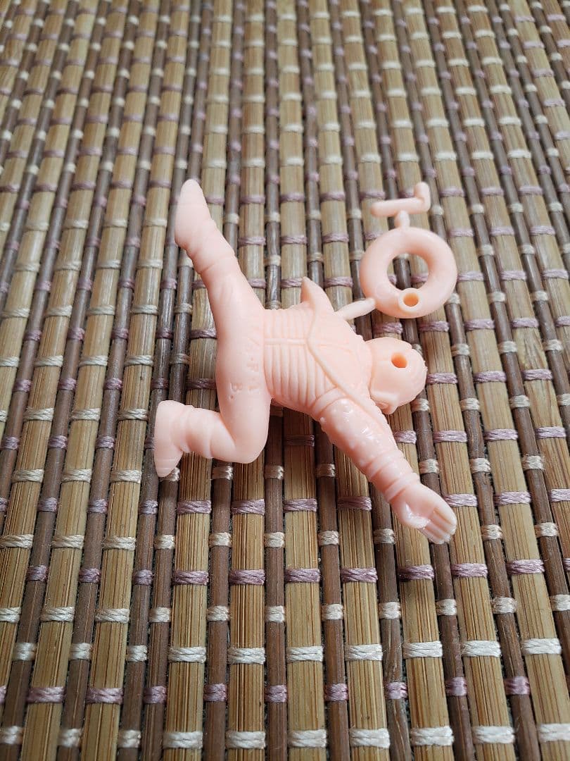 日本版ドラゴンボール消しゴムパート12天使の輪バータ未切り肌色ペールオレンジ