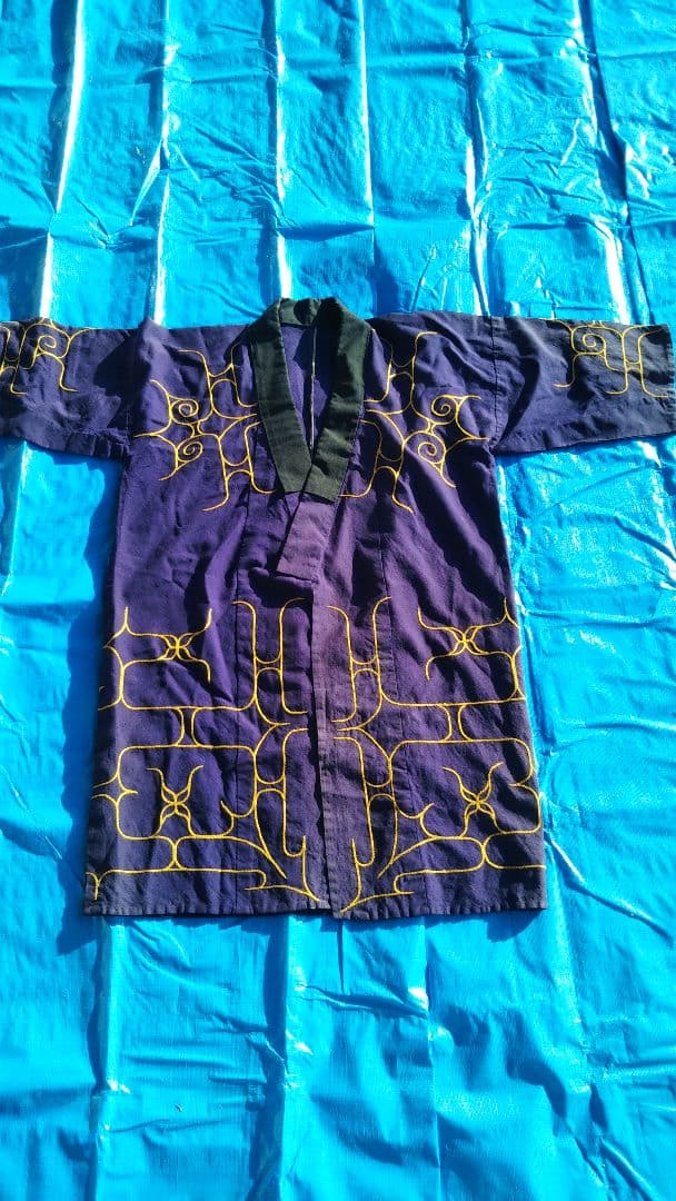 (値下げ)アイヌ伝統衣装　当時物　手縫い刺繍　歴史的保存品