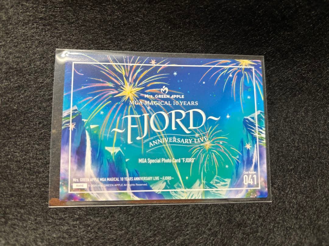 最終値下げ　大森元貴 FJORD フォトカ　レア　ミセスグリーンアップル