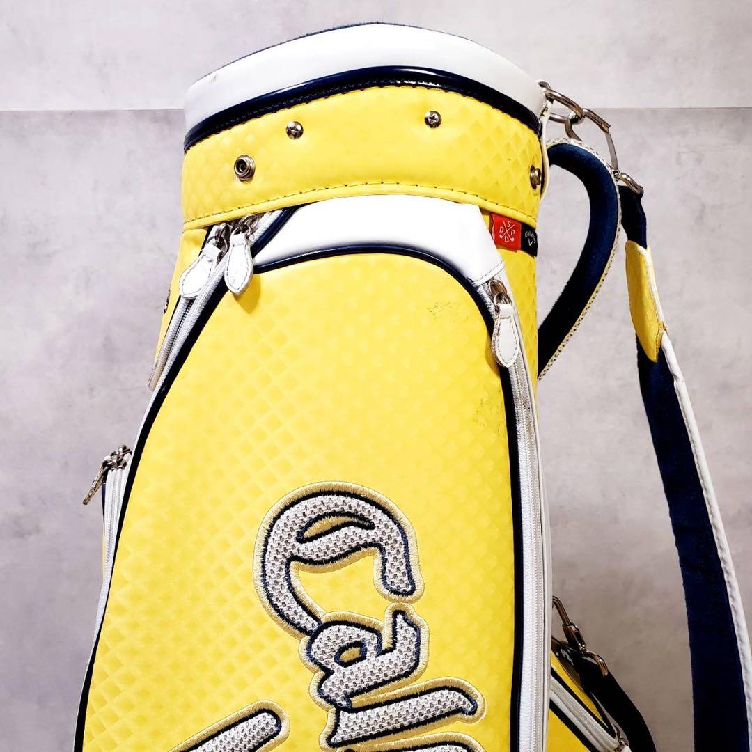 キャロウェイ 82 California ゴルフバッグ キャディバッグ イエロー