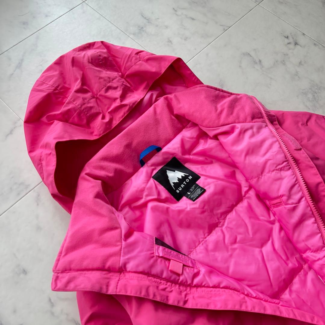 タグ付き BURTON バートン スノーウェア 150cm L ピンク ガールズ