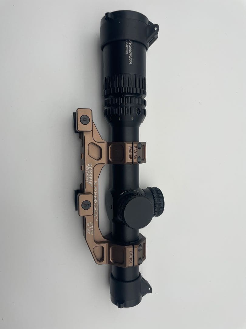 スコープ ブラック/ブラウン アルミ製