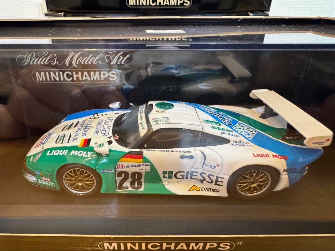 【MINICHAMPS】３台セットPorsche GT1 #28/29/33