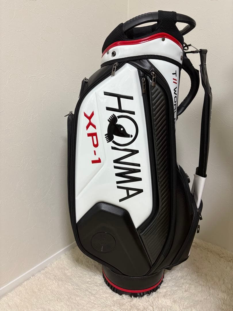 【新品・未使用】本間ゴルフ キャリーバッグ 白 HONMA XP-1