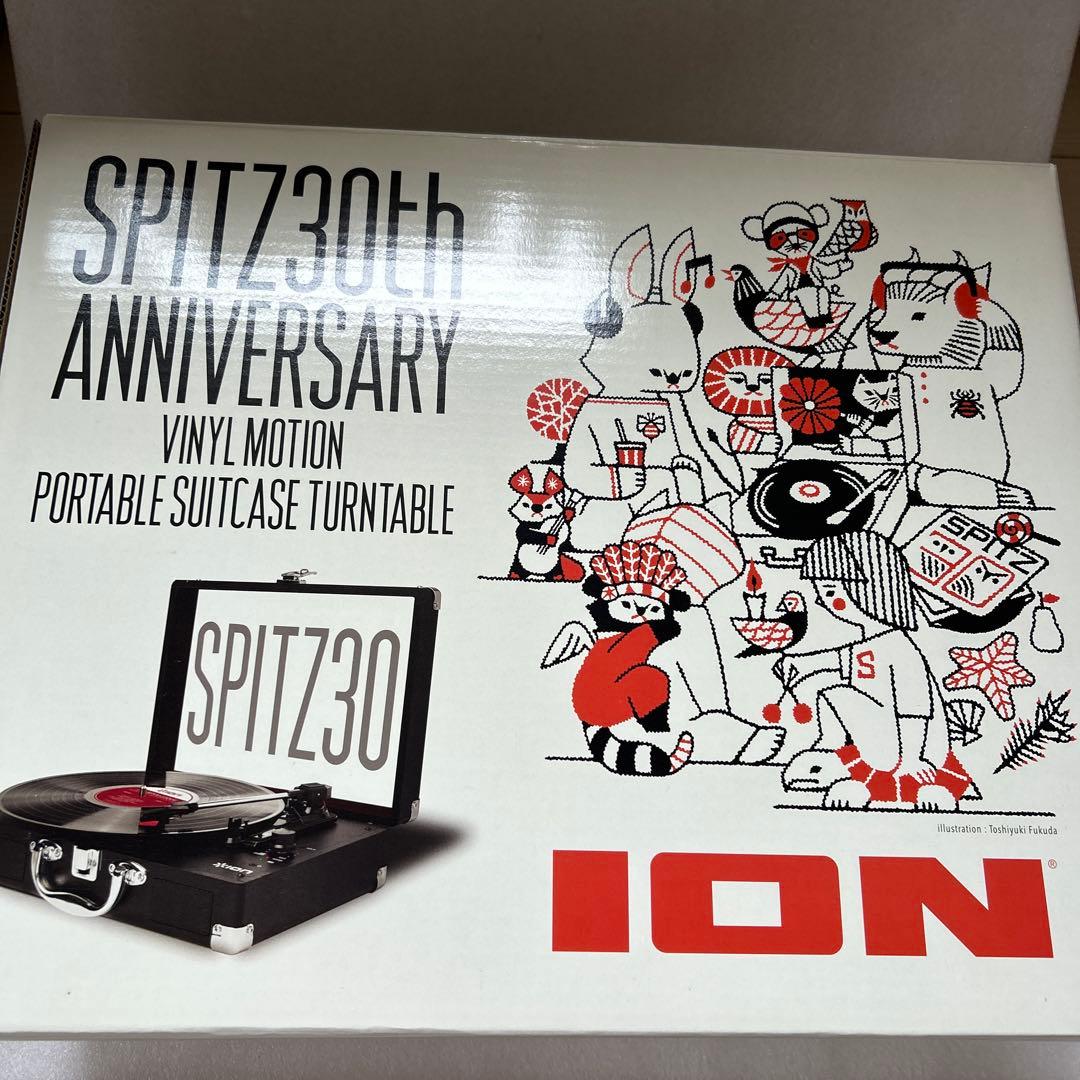 【ジャンク】スピッツ　30周年　ION SPITZ30 ポータブルターンテーブル