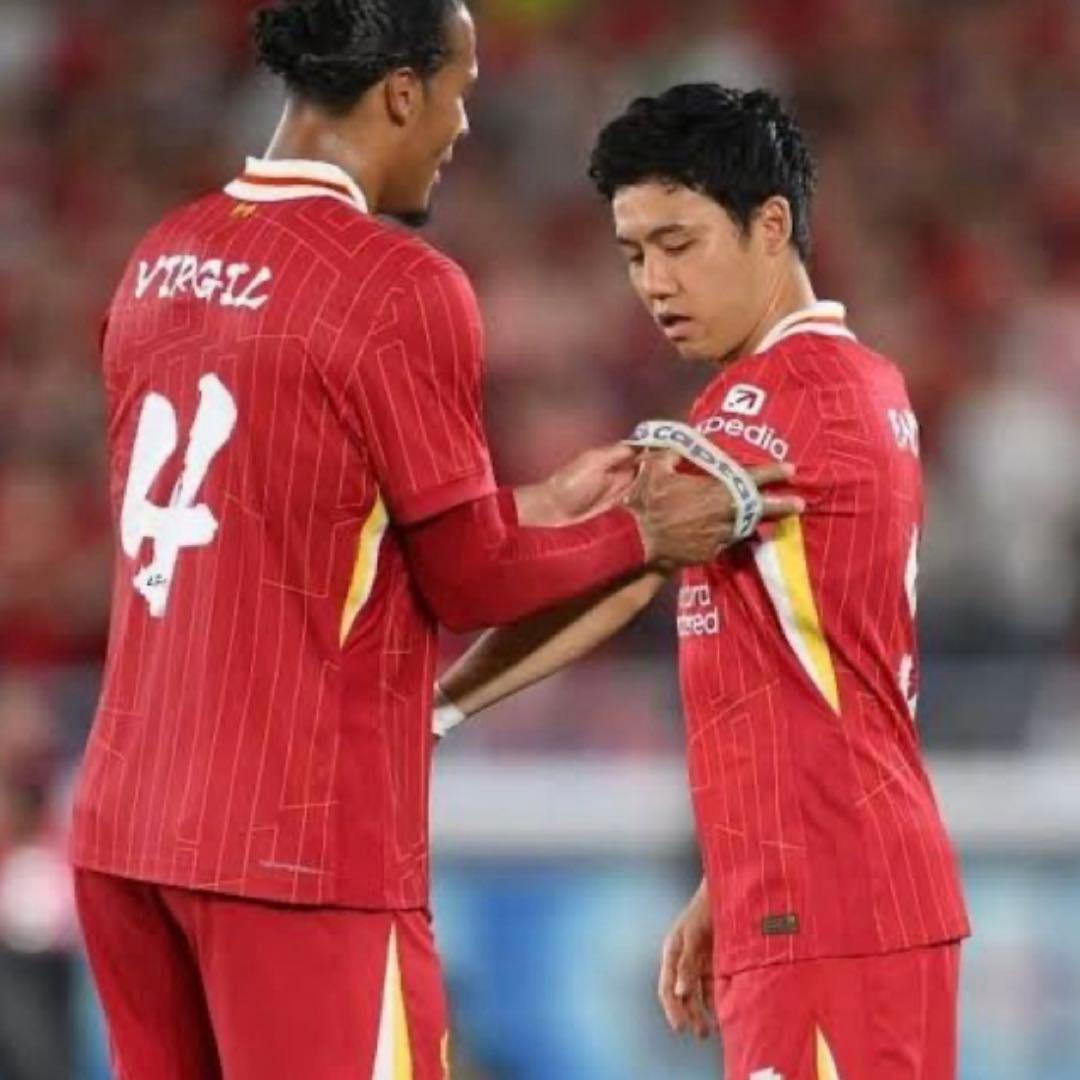 リバプール 2025日本ツアー 遠藤航 ユニフォーム 日本代表