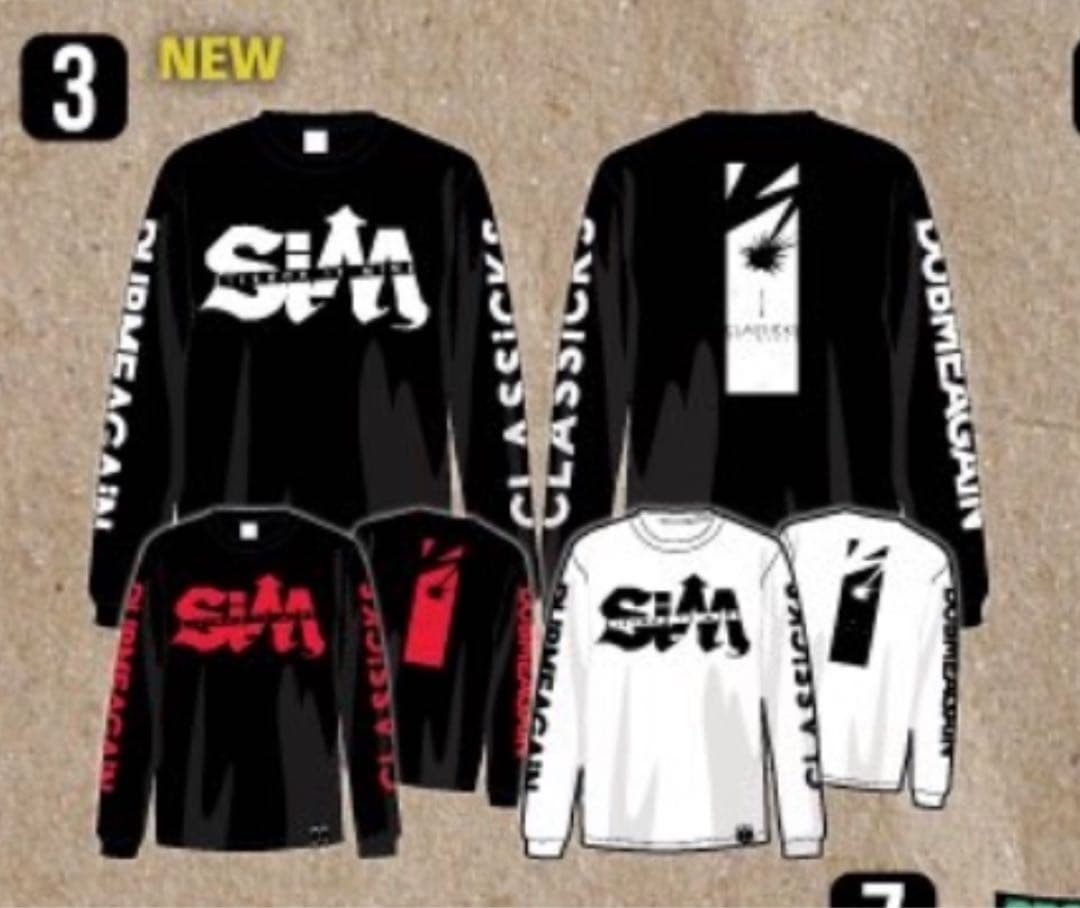 【未使用品】SiM ロンT ブラック L