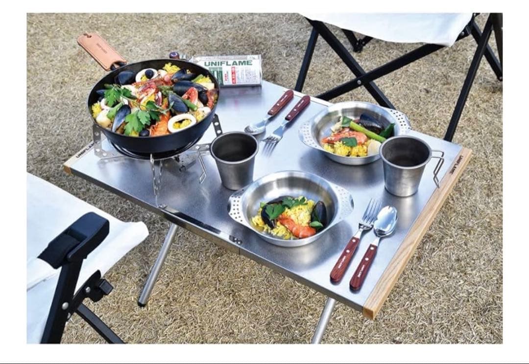 ユニフレーム　焚き火テーブル　ラージ　廃盤　UNIFLAME