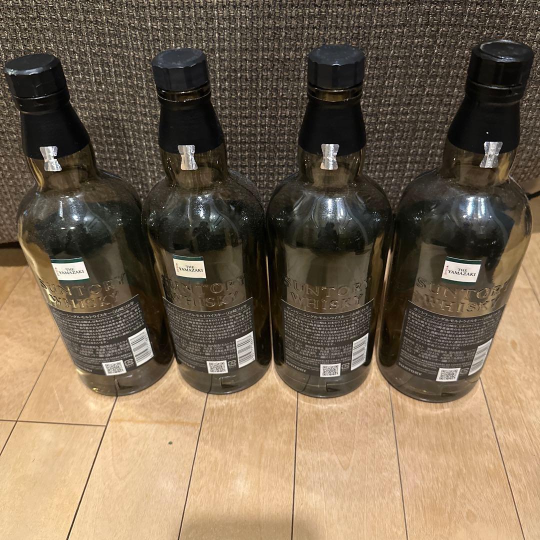 山崎 18年空瓶12本　本日24時まで限定価格‼️ 箱2個付き‼️‼️‼️