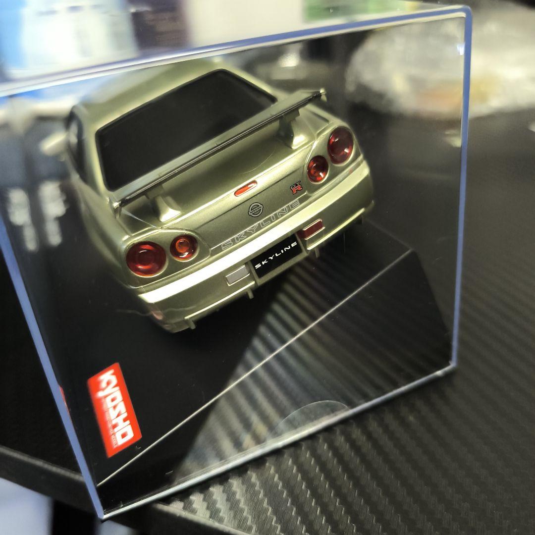 ミニッツAWDボディ　スカイラインGT-R　V.specIIニュルR34