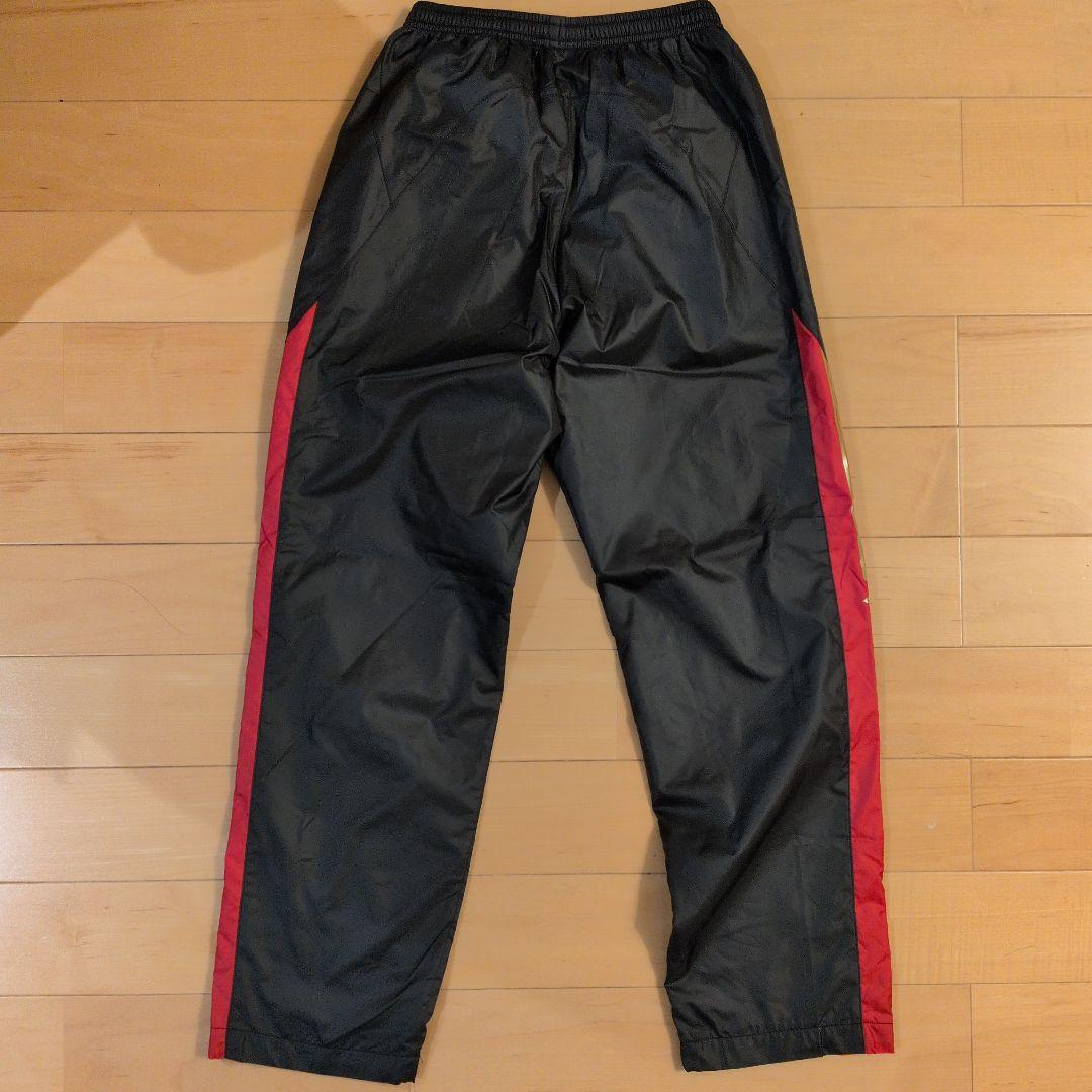 Mizuno ピステウェア ブラック×レッド 160