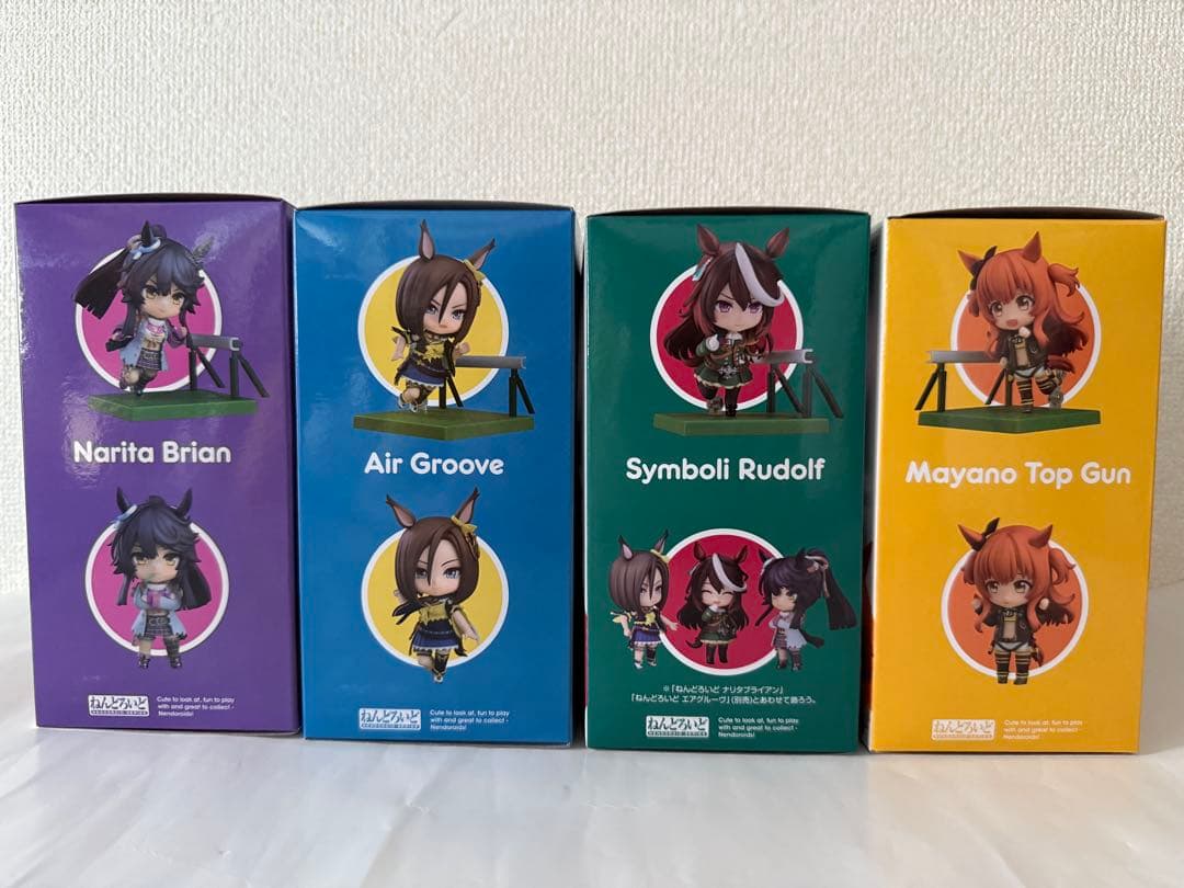 ねんどろいど ナリタブライアン エアグルーヴ シンボリルドルフ マヤノトップガン