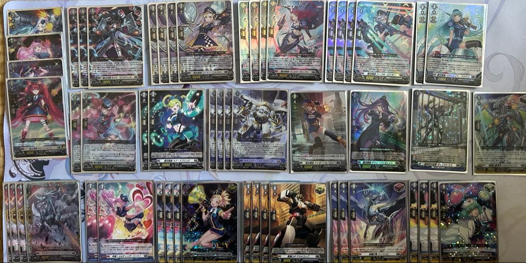 極光戦姫 セラス・ホワイト　デッキ　パーツ付き