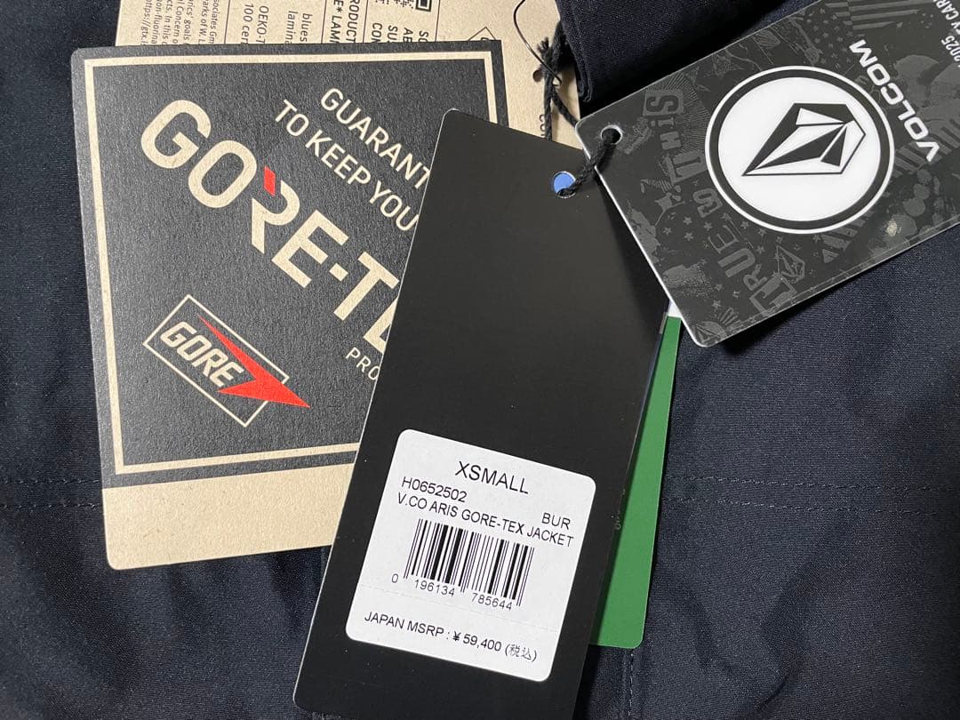 新品◇VOLCOM◇ARIS INS GORE-TEX ジャケット◇XS