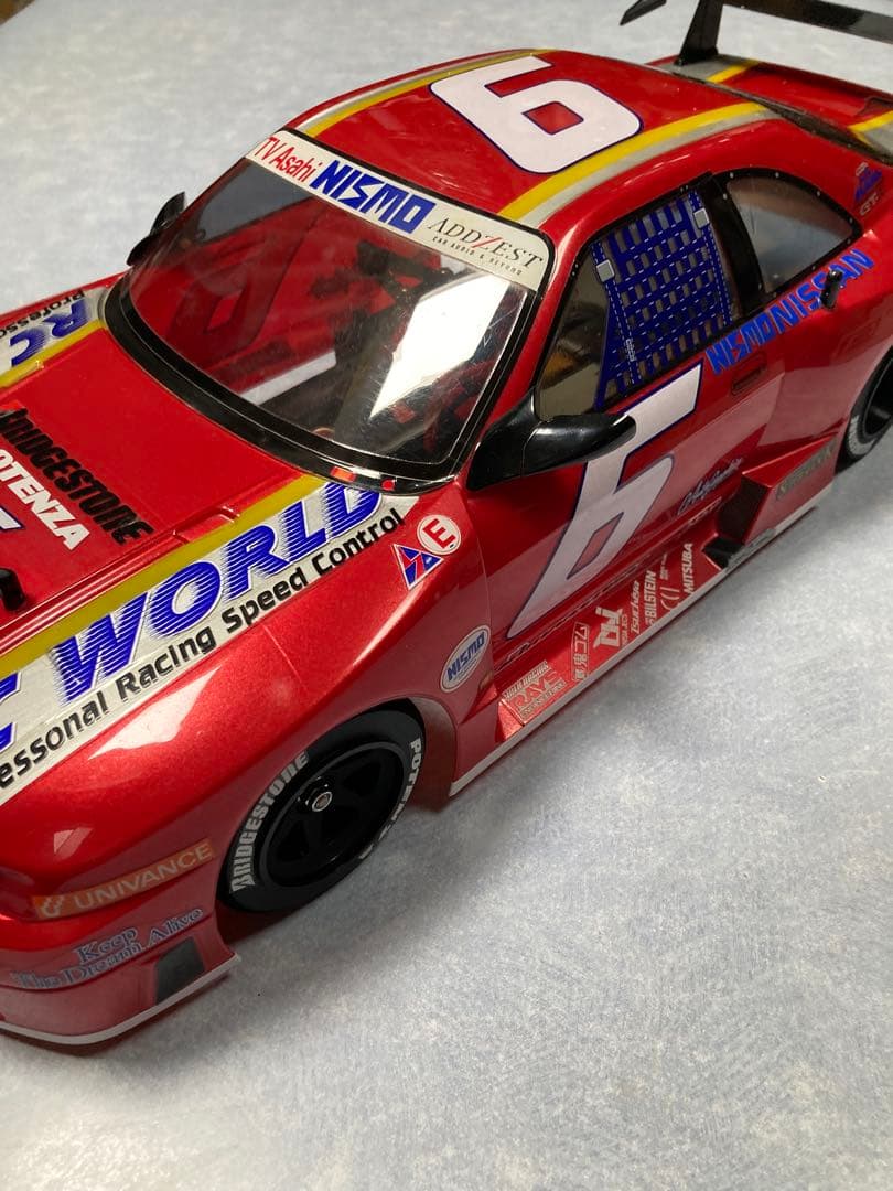 タミヤ1/10 RCカー•日産ニスモクラリオン GT-RLM【メカ付き】