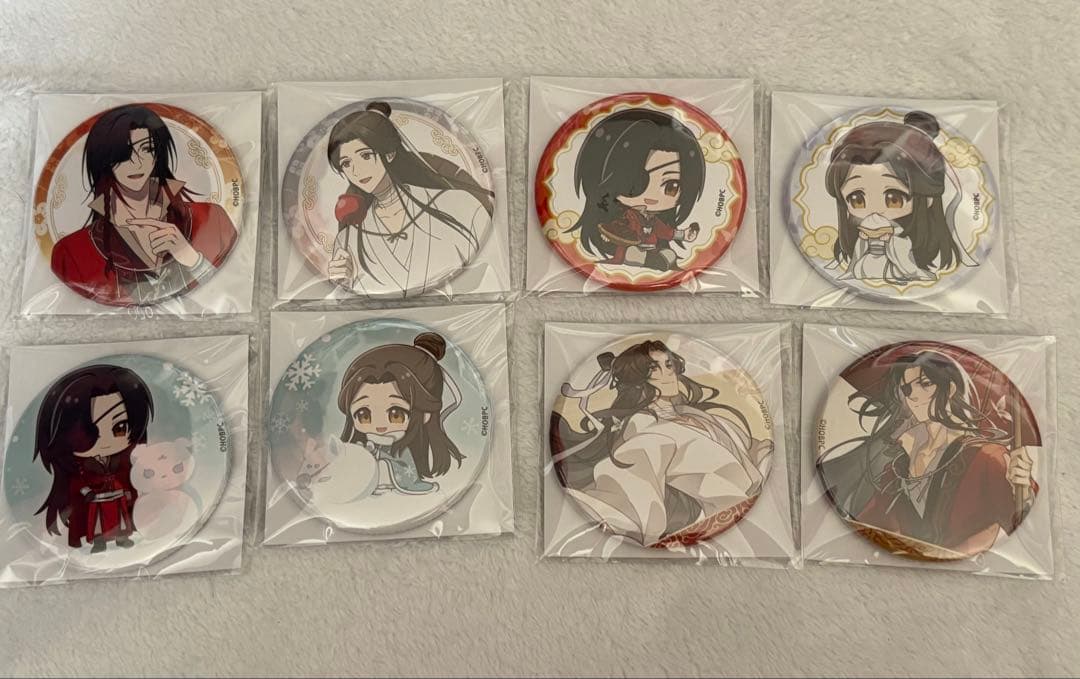 天官賜福くじ くじメイト 缶バッジセット