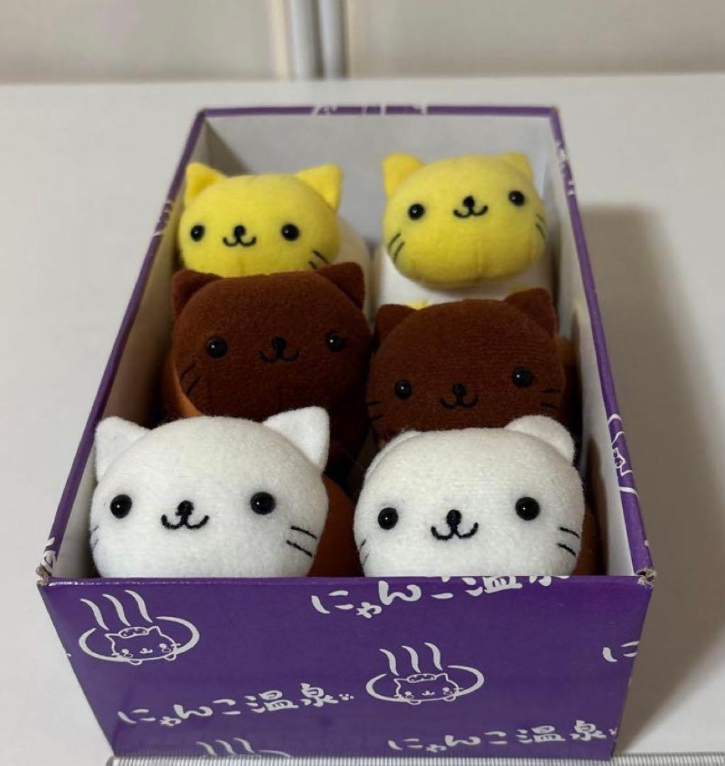 にゃんにゃんにゃんこ にゃんこ温泉まんじゅうセット 6匹入り