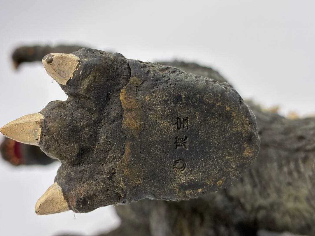 GODZILLA ゴジラ　海洋堂　1968 ソフビキット　復刻前旧版　塗装済