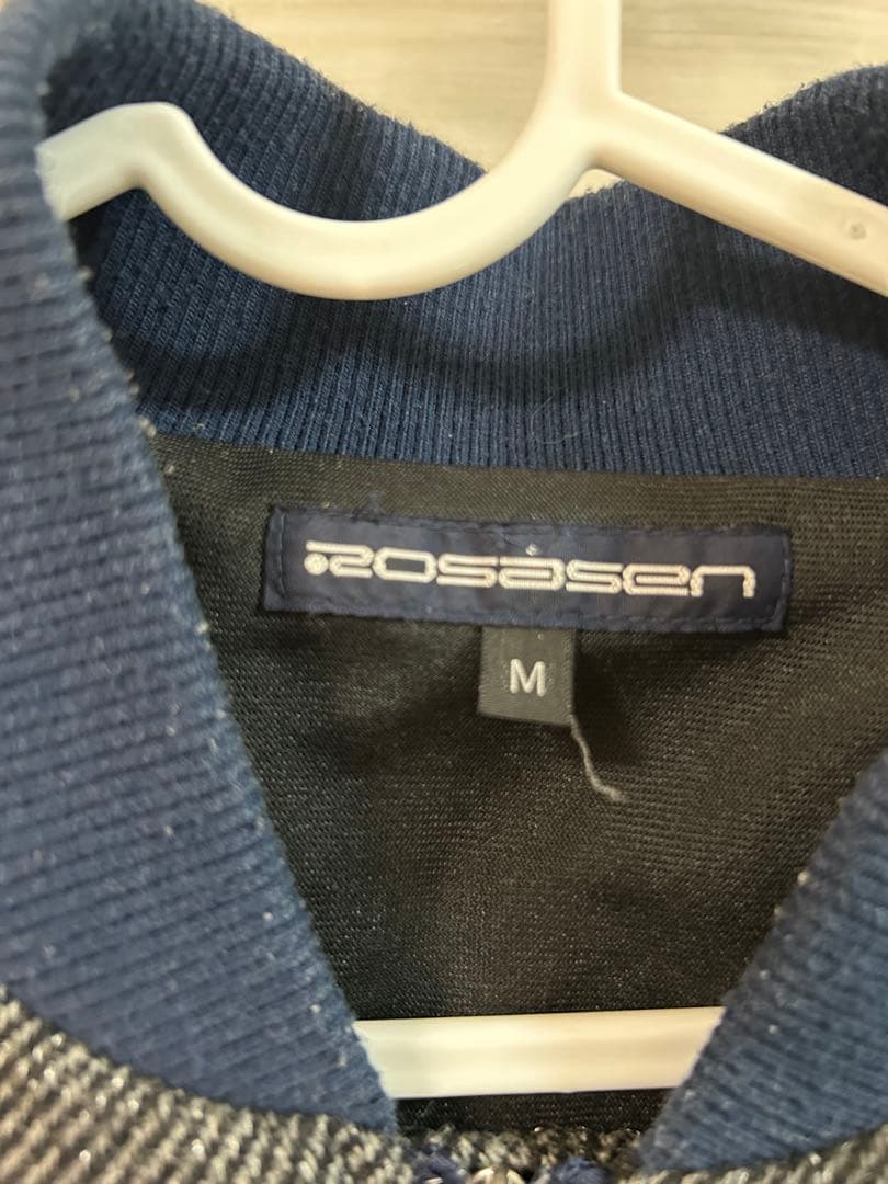 rosasen 上下セット M ネイビー/グレー レディース