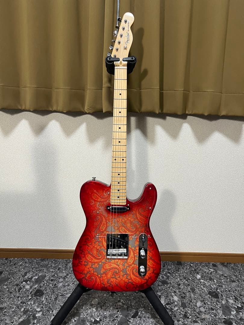 Telecaster Red Paisley（テレキャスター ペイズリー）