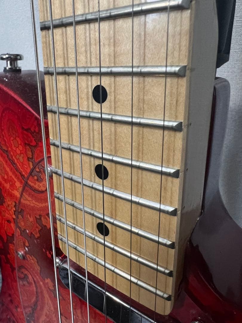 Telecaster Red Paisley（テレキャスター ペイズリー）