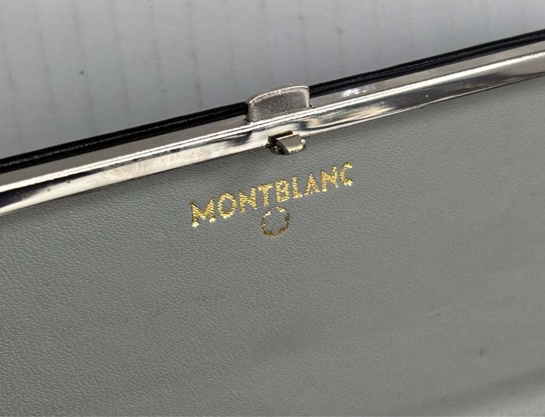 ⭐️レアで貴重なかなり稀少なヴィンテージCLASSICペンポーチ3本差⭐️モンブラン