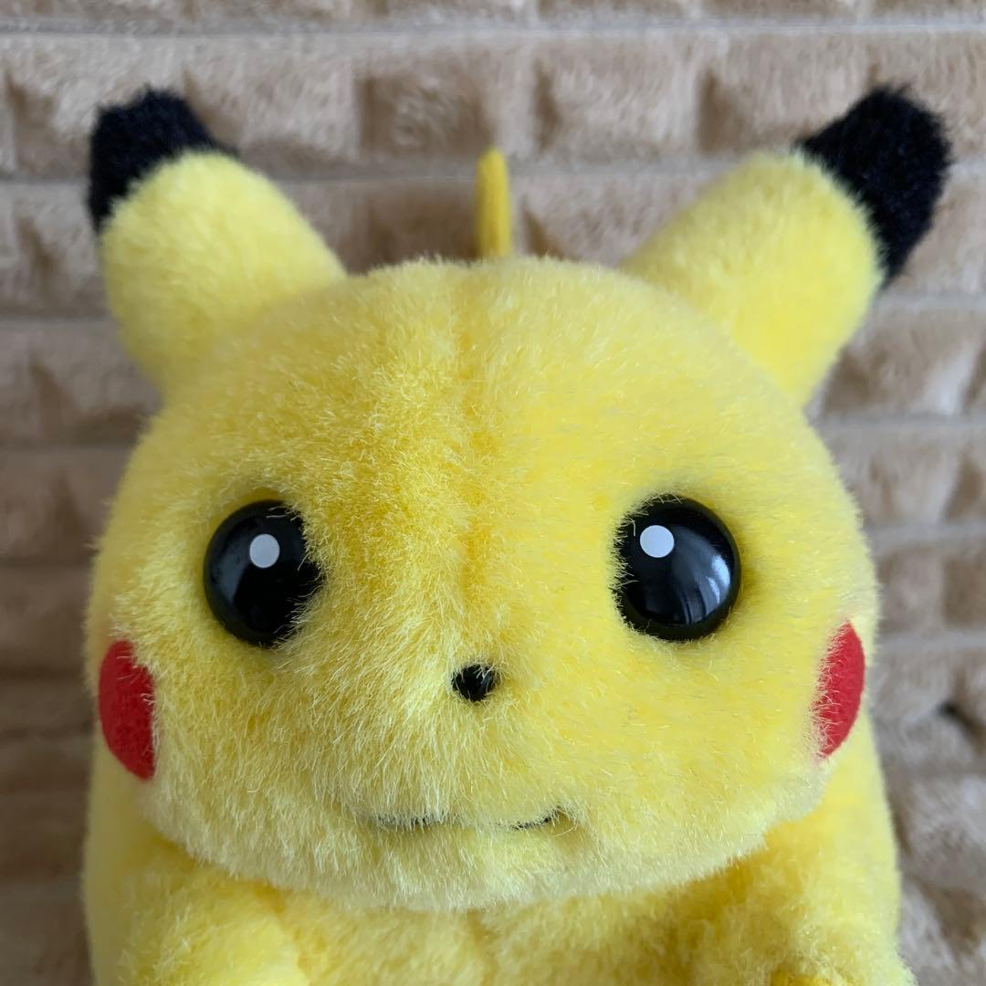 ピカチュウ ぬいぐるみ　初期　TOMY 音が鳴る