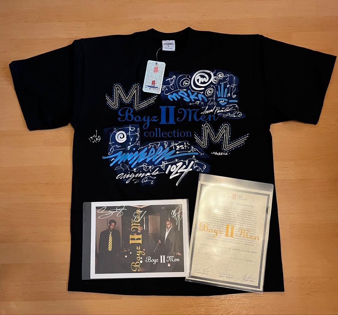 Boyz II Men 2007 デビュー15周年 限定サインTシャツ