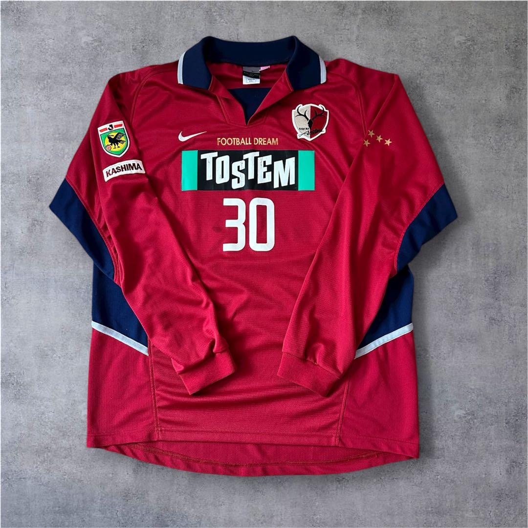 鹿島アントラーズ NIKE ACL 2002 支給品ユニフォーム 鈴木隆行