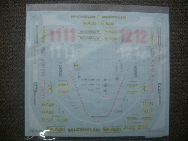 1/20 モデルファクトリーヒロ フェラーリ 312T4 ベルギーGP