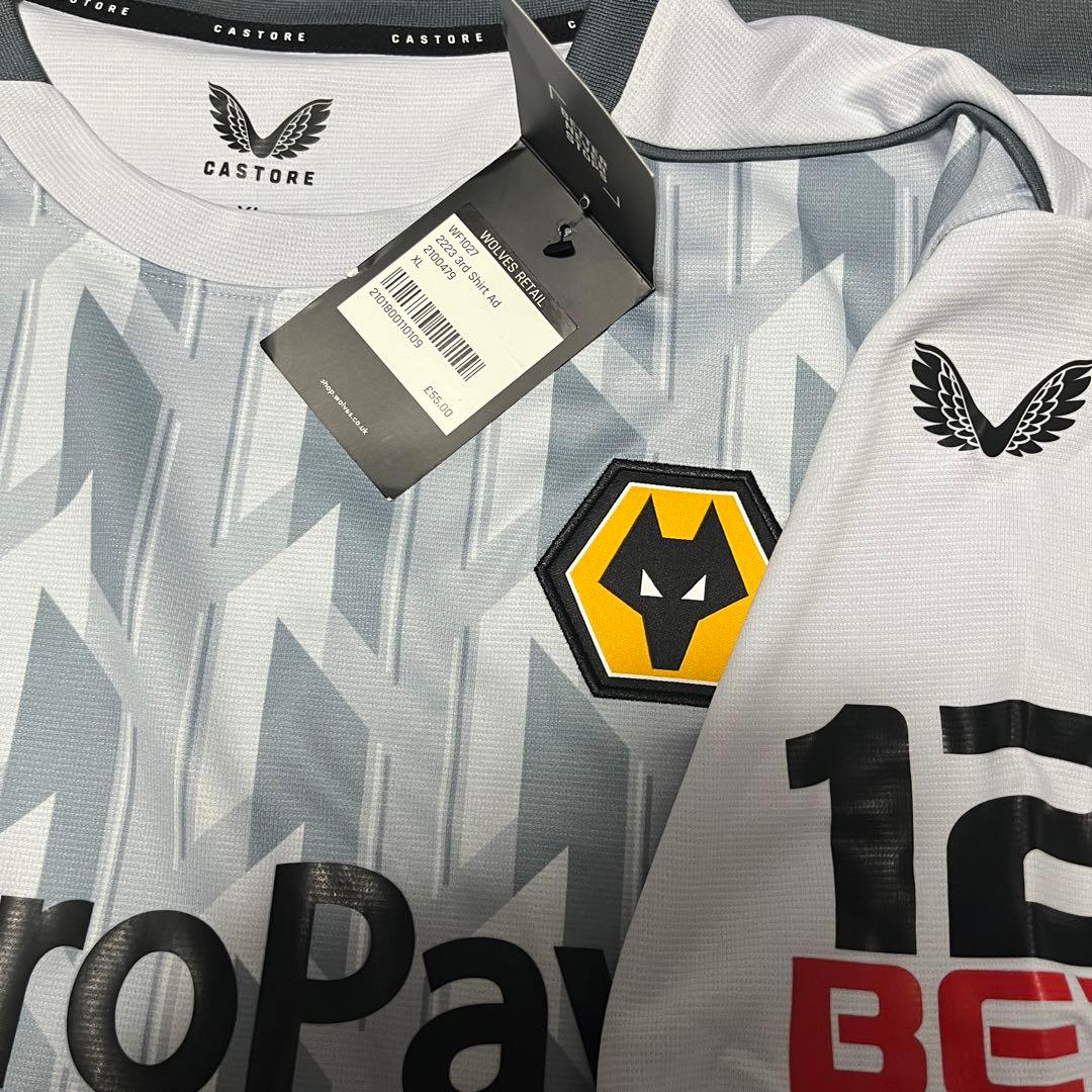 22/23 ウルヴァーハンプト ヒチャン thirdユニフォーム BNWT