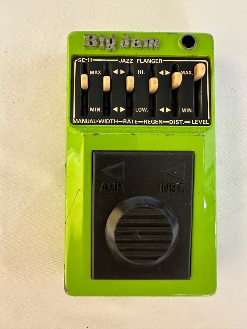 ジャンク【ビンテージ】Big Jam SE-11 JAZZ FLANGER